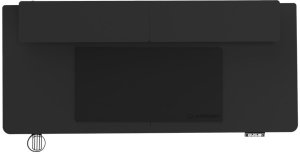 Biurko Ultradesk Highlander XXL Czarne 160 cm x 70 cm 9