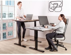 Biurko Beliani Destines Szare 120 cm x 72 cm 2