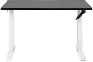 Biurko Beliani Destines Czarno-Białe 120 cm x 72 cm 3