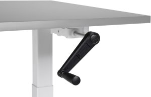 Biurko Beliani Destines Szaro-Białe 120 cm x 72 cm 5