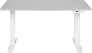 Biurko Beliani Destines Szaro-Białe 120 cm x 72 cm 4