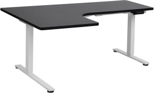 Biurko Beliani Destines Biało-Czarne 160 cm x 59 cm 6