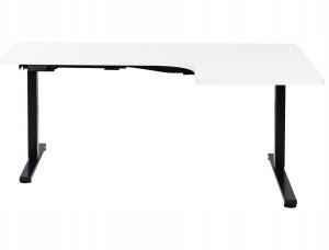 Biurko Beliani Destines Czarno-Białe 160 cm x 59 cm 4