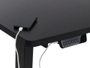 Biurko Beliani Destines Czarne 160 cm x 59 cm 8