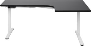 Biurko Beliani Destines Biało-Czarne 160 cm x 59 cm 5