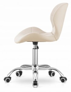 Krzesło obrotowe VASTO OFFICE PU CREAM 4