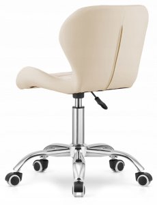 Krzesło obrotowe VASTO OFFICE PU CREAM 5