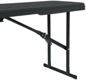 NC3404 SKŁADANA ŁAWKA OGRODOWA 183 CM ANTRACYT NILS CAMP 5