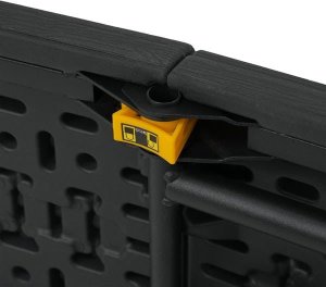 NC3404 SKŁADANA ŁAWKA OGRODOWA 183 CM ANTRACYT NILS CAMP 8