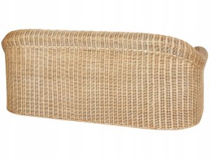 Beliani Sofa ogrodowa dla 3 osób LIVADEIA Rattan Naturalny 7