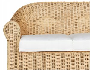 Beliani Sofa ogrodowa dla 3 osób LIVADEIA Rattan Naturalny 10