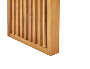 Beliani Ławka ogrodowa BELLANO 105 cm Drewno akacjowe Brązowy 7