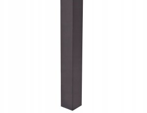 Beliani Stół ogrodowy rozkładany aluminium 198/248 x 90 cm jasne drewno TOFANE 10