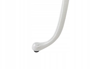 Beliani Stolik ogrodowy metalowy ø 61 cm biały DASCIO 7