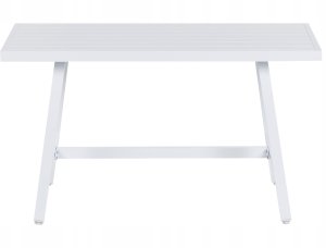 Beliani Narożnik ogrodowy ze stolikiem dla 6 osób CASTELLA/FRATTE Lewostronny Metal Zielony 7