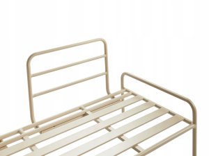 Beliani Sofa ogrodowa dla 2 osób SOLOFRA Metal Beżowy 8