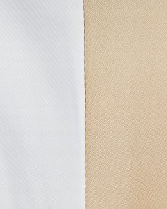 Beliani Parasol ogrodowy ⌀ 245 cm beżowo-biały MINOA 8