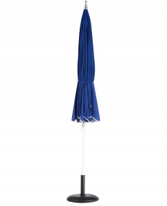 Beliani Parasol ogrodowy ⌀ 245 cm niebieski MINOA 4