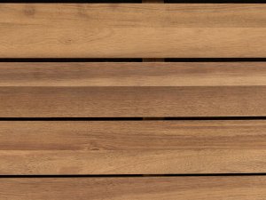 Beliani Narożnik ogrodowy dla 4 osób CAVEZZO Lewostronny Certyfikowane drewno akacjowe Szary 11