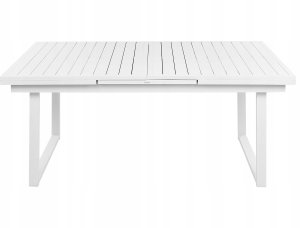 Beliani Zestaw ogrodowy dla 6 osób VALCANETTO/GROSSETO Metal Biały 6