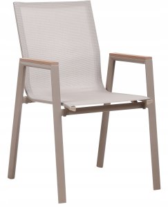 Beliani Zestaw ogrodowy dla 4 osób TIANO Metal Szary 8