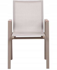 Beliani Zestaw ogrodowy dla 4 osób TIANO Metal Szary 9