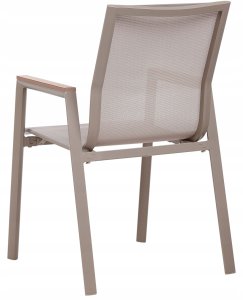 Beliani Zestaw ogrodowy dla 4 osób TIANO Metal Szary 10