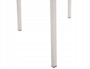 Beliani Zestaw ogrodowy dla 4 osób MALETTO/GROSSETO Metal Efekt marmuru Szary 10