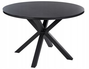 Beliani Zestaw ogrodowy dla 4 osób MALETTO/GROSSETO Metal Czarny 4