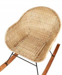 Beliani Zestaw 2 foteli bujanych LAVINIO 8