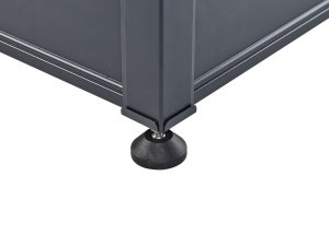 Skrzynia ogrodowa Beliani Skrzynia ogrodowa CAMPALTO Metal 123 cm 60 cm Ciemnoszary 9