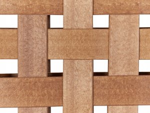 Beliani Zestaw mebli balkonowych ZIRIA Technorattan Brązowy 12