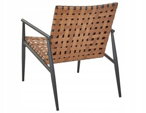 Beliani Zestaw mebli balkonowych ZIRIA Technorattan Brązowy 6