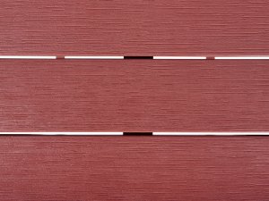 Beliani Stół ogrodowy 59 x 59 cm czerwony ADIRONDACK 7