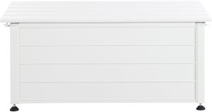 Skrzynia ogrodowa Beliani Skrzynia ogrodowa CAMPALTO Metal 113 cm 50 cm Biały 6