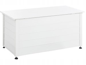 Skrzynia ogrodowa Beliani Skrzynia ogrodowa CAMPALTO Metal 123 cm 60 cm Biały 7