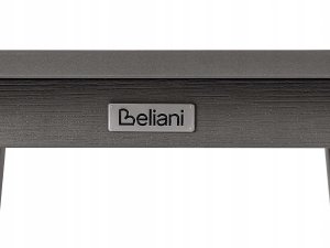 Beliani Stół ogrodowy 60 x 59 cm ciemnoszary ADIRONDACK 6