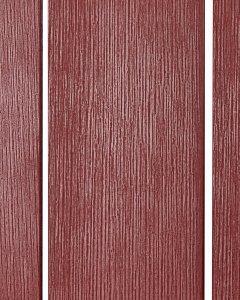 Beliani Krzesło barowe ogrodowe ADIRONDACK Czerwony 9