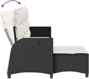 vidaXL 3-częściowy zestaw ogrodowy z poduszkami w kształcie litery L 7