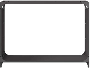 Drewutnia vidaXL Stojak na drewno opałowe 90x28x65 cm Stal walcowana na zimno 5