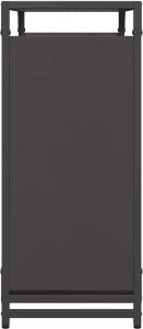 Drewutnia vidaXL Stojak na drewno opałowe 90x28x65 cm Stal walcowana na zimno 6