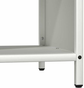 Drewutnia vidaXL Stojak na drewno opałowe z drewnianym blatem, 100,5x35,5x40 cm (864256 VidaXL) 9