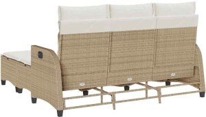 vidaXL 3-częściowy zestaw ogrodowy z poduszkami w kształcie litery L 6