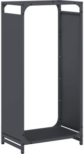 Drewutnia vidaXL Stojak na drewno opałowe 44x28x90 cm Stal walcowana na zimno 2