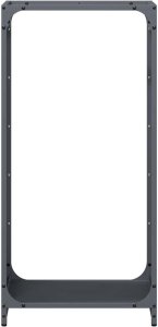 Drewutnia vidaXL Stojak na drewno opałowe 44x28x90 cm Stal walcowana na zimno 5