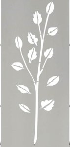 Drewutnia vidaXL Stojak na drewno opałowe 40x30x80 cm Stal nierdzewna 9