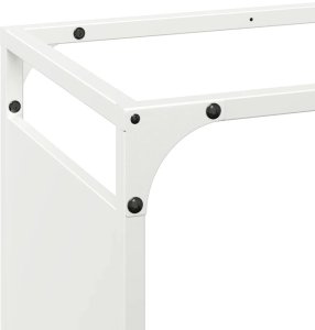 Drewutnia vidaXL Stojak na drewno opałowe 90x28x65 cm Stal walcowana na zimno 7