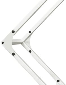 Drewutnia vidaXL Stojak na drewno opałowe, biały, 80x25x80 cm 7