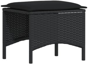 vidaXL 4-częściowy zestaw ogrodowy z poduszkami w kształcie litery L 8