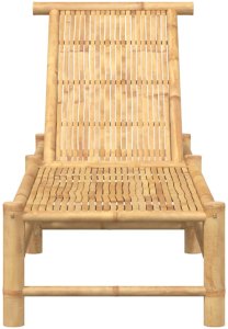 Leżak, 55x199x30 cm, bambus 4